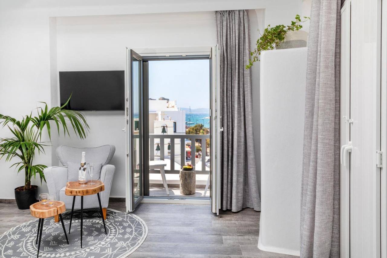 El_Puerto Luxury Port Suites Naxos City Kültér fotó